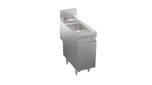 Krowne KRS-SD12C Underbar Waste Cabinet, Wet & Dry
