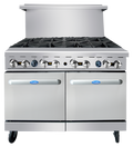 Atosa AGR-8B-NG Range, 48" Restaurant, Gas