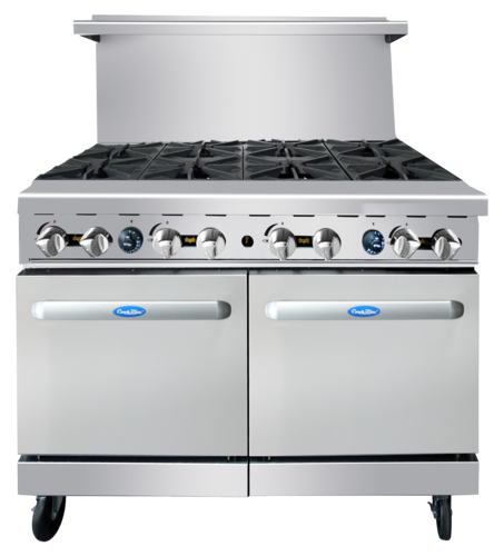 Atosa AGR-8B-LP Range, 48" Restaurant, Gas