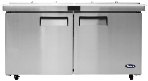 Atosa MSF8307GR-NTCV Refrigerated Counter, Mega Top Sandwich / Salad Unit
