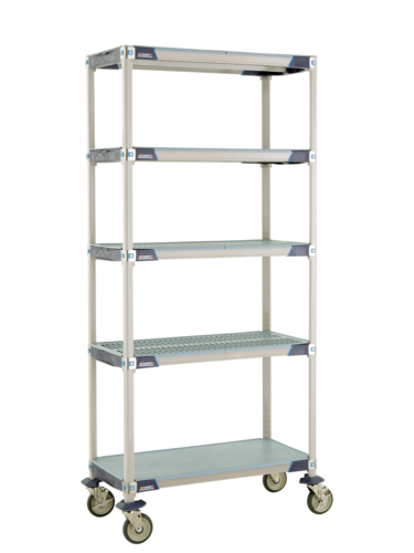 Metro 5X337EGX3 Shelving Unit, All Plastic