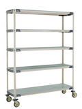 Metro 5X367EGX3 Shelving Unit, All Plastic