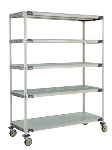 Metro 5X567EGX3 Shelving Unit, All Plastic