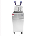 Atosa ATFS-50-NG Fryer, Gas, Floor Model, Full Pot