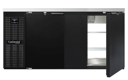 Continental BB69NPT Back Bar Cabinet, Refrigerated, Pass-Thru