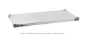 Metro 1436FG Shelving, Solid