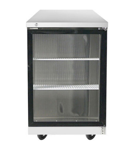 Atosa MBB23GGR Back Bar Cabinet, Refrigerated