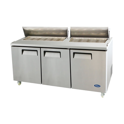Atosa MSF8308GR Refrigerated Counter, Mega Top Sandwich / Salad Unit