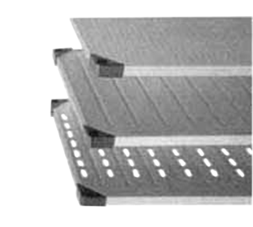 Metro 1848LS Shelving, Louvered Slotted
