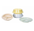 Admiral Craft MEL-PC98T Plate/Platter, Compartment, Plastic