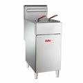 BakeMax BAKEG50 Fryer, Gas, Floor Model, Full Pot
