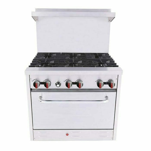 BakeMax BAS36O Range, 36" Restaurant, Gas