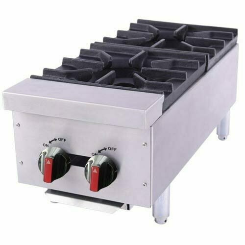 BakeMax BAFA2M-12 Hotplate, Countertop, Gas
