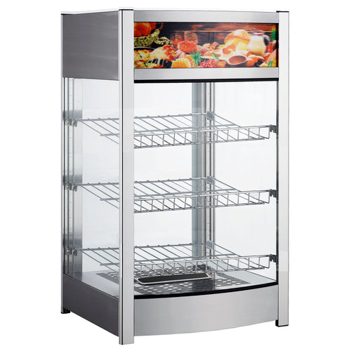 BakeMax BMCBF18 Display Case, Hot Food, Countertop