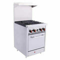 BakeMax BAS24O Range, 24" Restaurant, Gas
