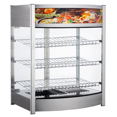 BakeMax BMCBF25 Display Case, Hot Food, Countertop