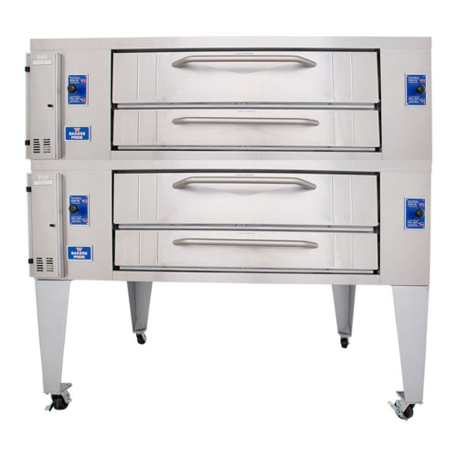 Bakers Pride Y-802BL Pizza Bake Oven, Deck-Type, Gas