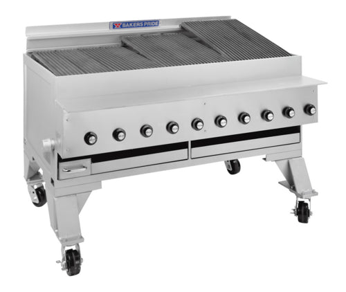 Bakers Pride CH-10 Charbroiler, Gas, Floor Model