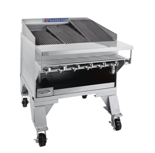 Bakers Pride CH-6 Charbroiler, Gas, Floor Model