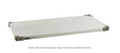 Metro 2130NFS Shelving, Solid