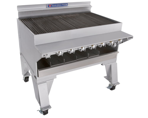 Bakers Pride CH-8 Charbroiler, Gas, Floor Model