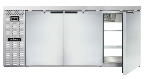 Continental BB79NSSPT Back Bar Cabinet, Refrigerated, Pass-Thru