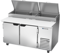 Beverage Air DP60HC Refrigerated Counter, Pizza Prep Table