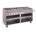Bakers Pride F-72RS-R Charbroiler, Gas, Floor Model