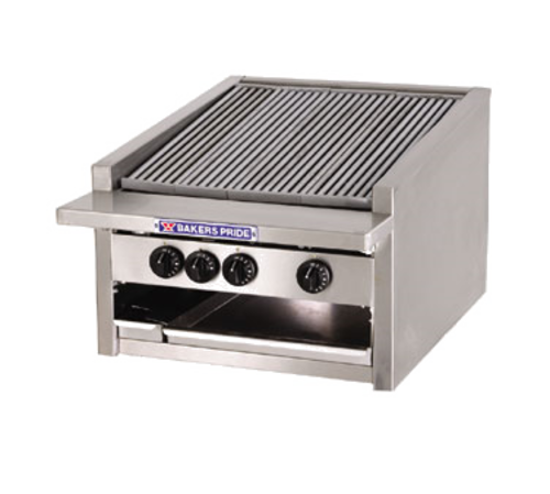 Bakers Pride L-24RS-R Charbroiler, Gas, Countertop