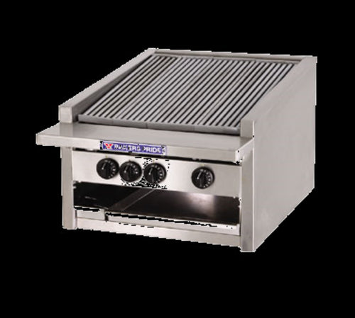 Bakers Pride L-24RS Charbroiler, Gas, Countertop