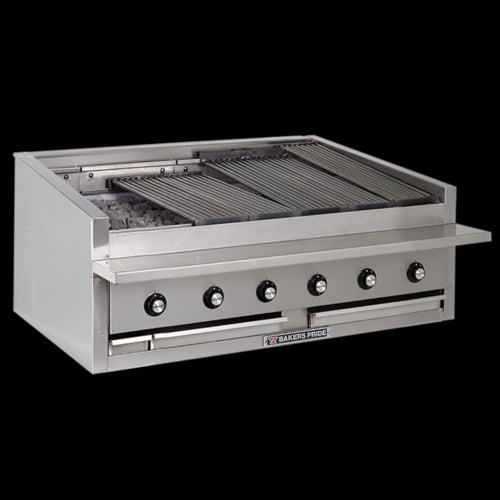 Bakers Pride L-48RS-R Charbroiler, Gas, Countertop