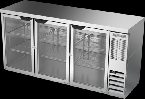 Beverage Air BB72HC-1-G-S-27 Back Bar Cabinet, Refrigerated