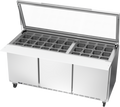 Beverage Air SPE72HC-30M-STL Refrigerated Counter, Mega Top Sandwich / Salad Unit