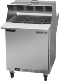 Beverage Air SPE27HC-12M-B-DS Refrigerated Counter, Mega Top Sandwich / Salad Unit