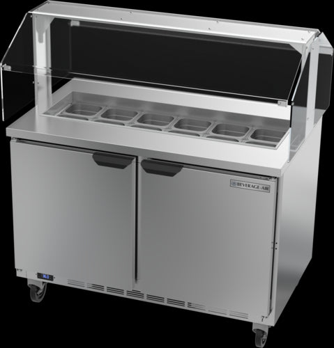 Beverage Air SPE48HC-12-SNZ Refrigerated Counter, Sandwich / Salad Unit