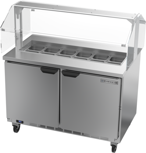 Beverage Air SPE48HC-12-SNZ Refrigerated Counter, Sandwich / Salad Unit