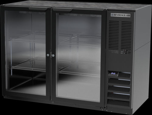 Beverage Air BB48HC-1-G-B Back Bar Cabinet, Refrigerated