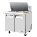 Turbo Air EST-36-15-N6-V Refrigerated Counter, Mega Top Sandwich / Salad Unit