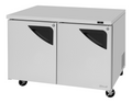 Turbo Air TUR-48SD-N-AL(-AR) Refrigerator, Undercounter, Reach-In