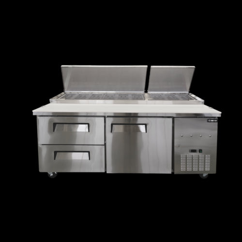 Omcan 49298 Refrigerated Counter, Pizza Prep Table