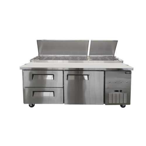 Omcan 49298 Refrigerated Counter, Pizza Prep Table
