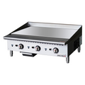 Winco NGGD-36T Griddle, Gas, Countertop