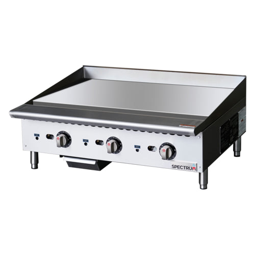 Winco NGGD-36T Griddle, Gas, Countertop