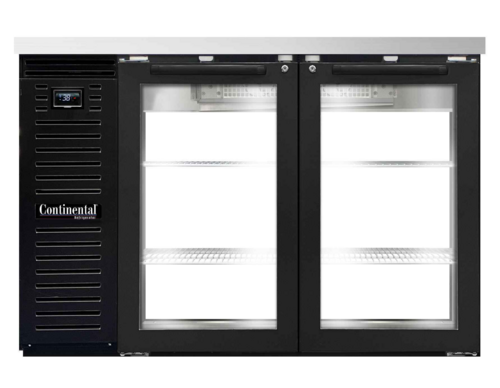 Continental BB50NGDPT Back Bar Cabinet, Refrigerated, Pass-Thru