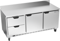 Beverage Air WTRD72AHC-2 Refrigerated Counter, Work Top