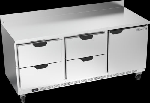 Beverage Air WTRD72AHC-4 Refrigerated Counter, Work Top