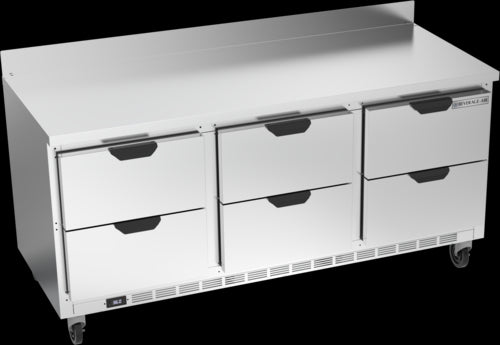 Beverage Air WTRD72AHC-6 Refrigerated Counter, Work Top