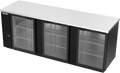 Beverage Air BB94HC-1-G-B Back Bar Cabinet, Refrigerated