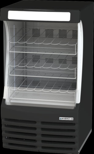 Beverage Air BZ13HC-B Merchandiser, Open Refrigerated Display