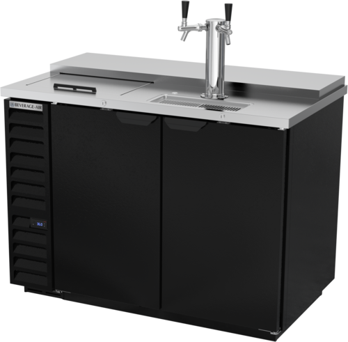 Beverage Air DD50HC-1-C-B Draft Beer Cooler